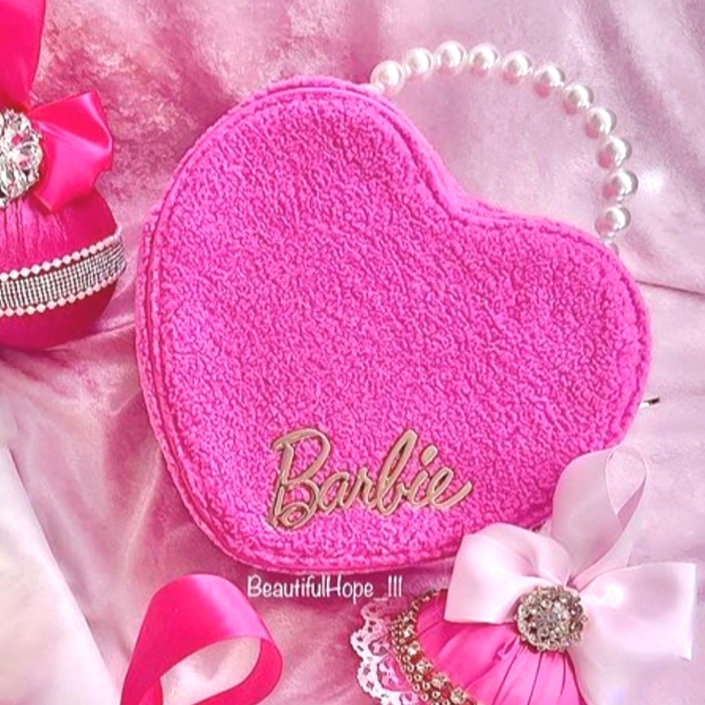 Barbie Heart Crossbody Bag